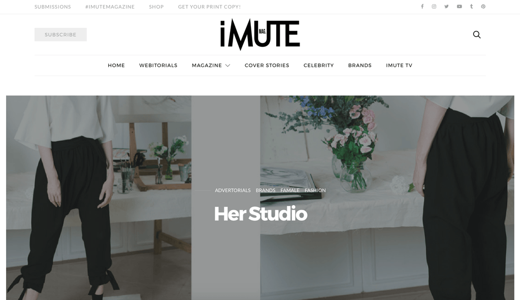 ÁINE featured in iMute Magazine