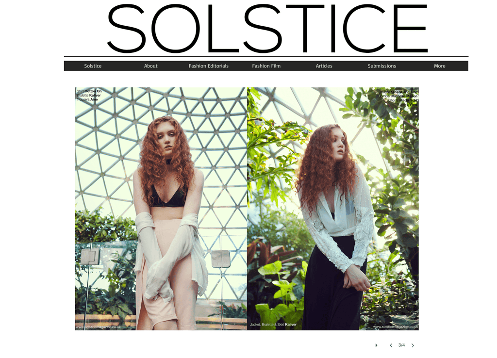 ÁINE Featured in Solstice Magazine | Her Secret Garden