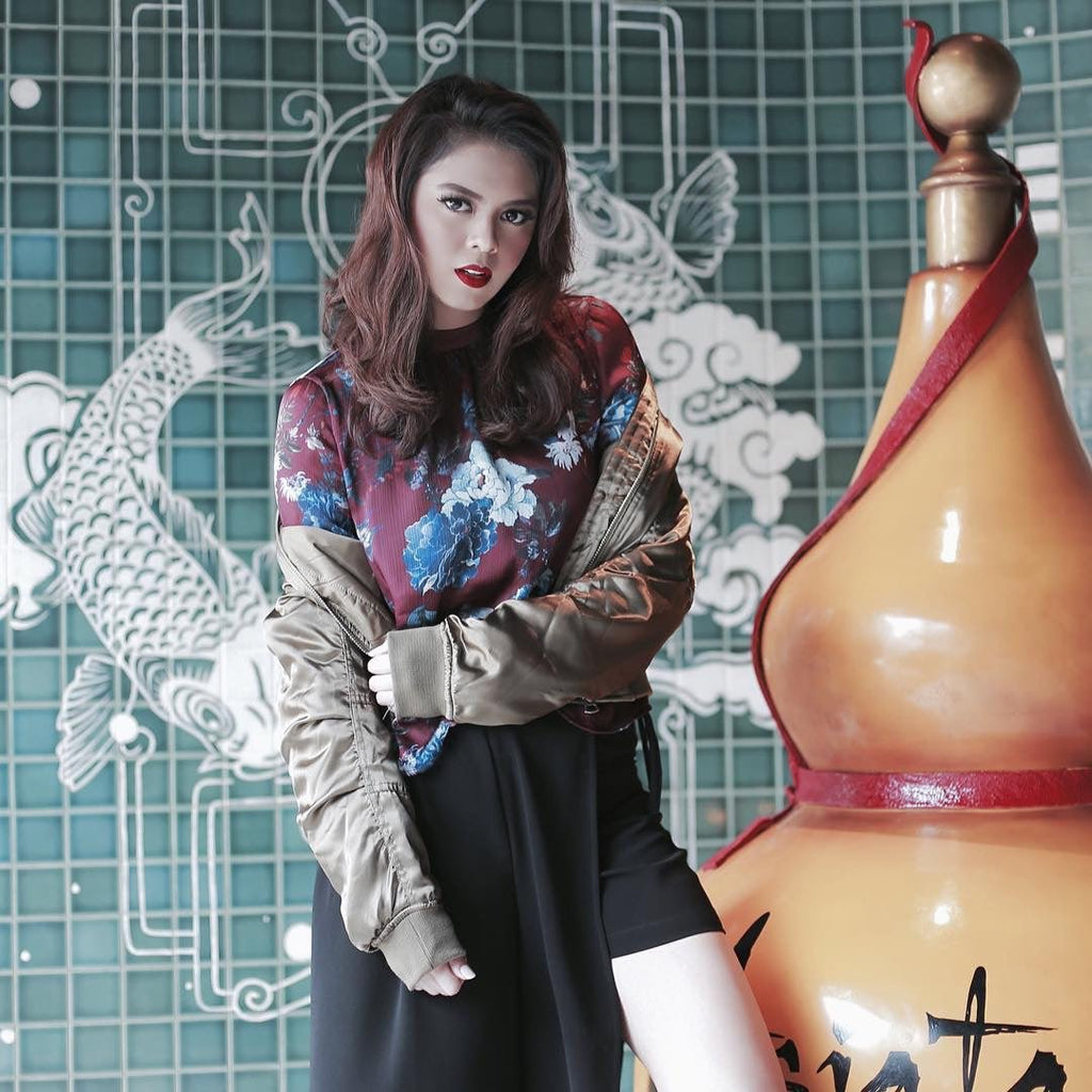 Rani Ramadhany wearing ÁINE