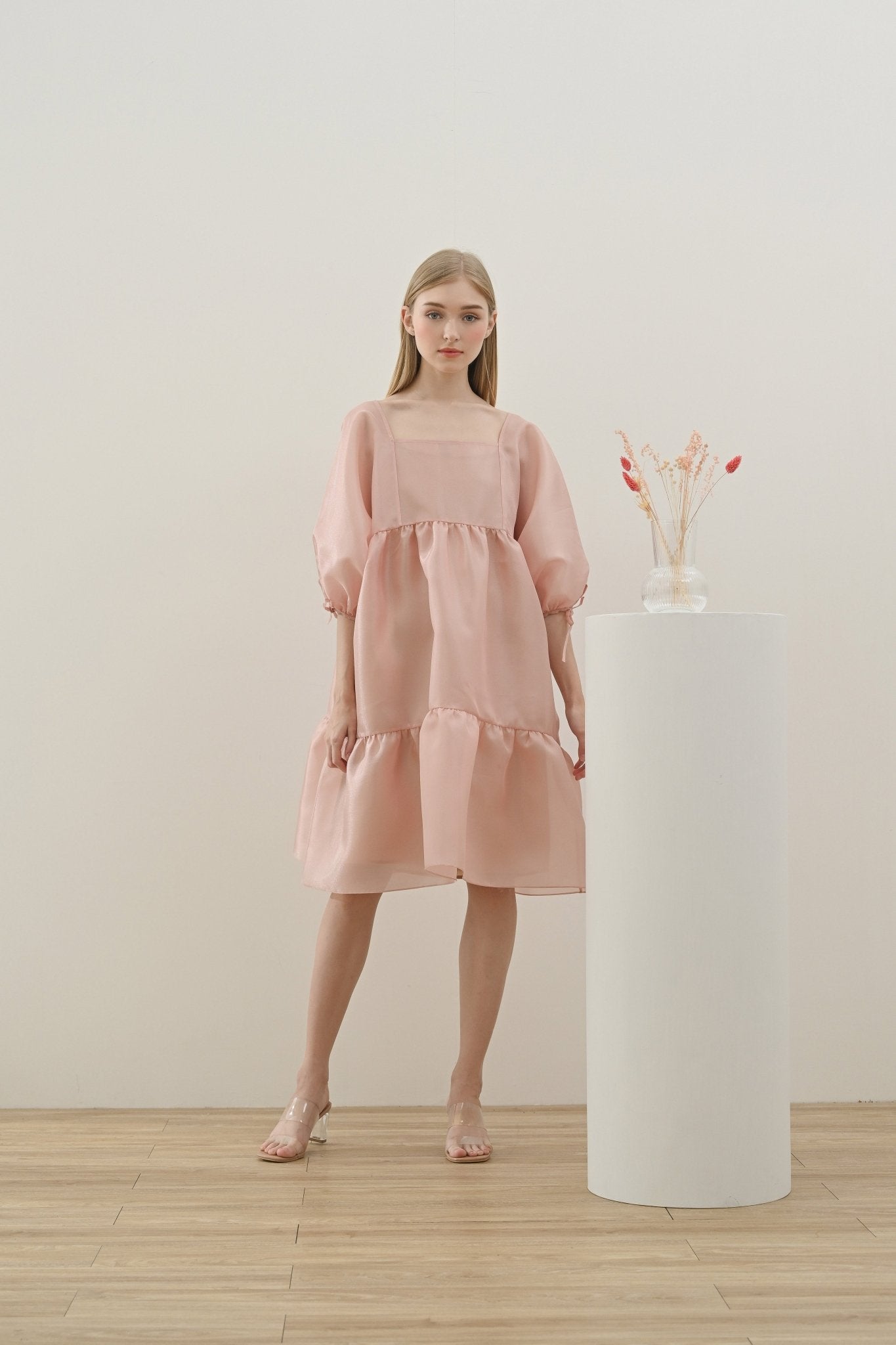 Jeanne Signature Dress - Rose