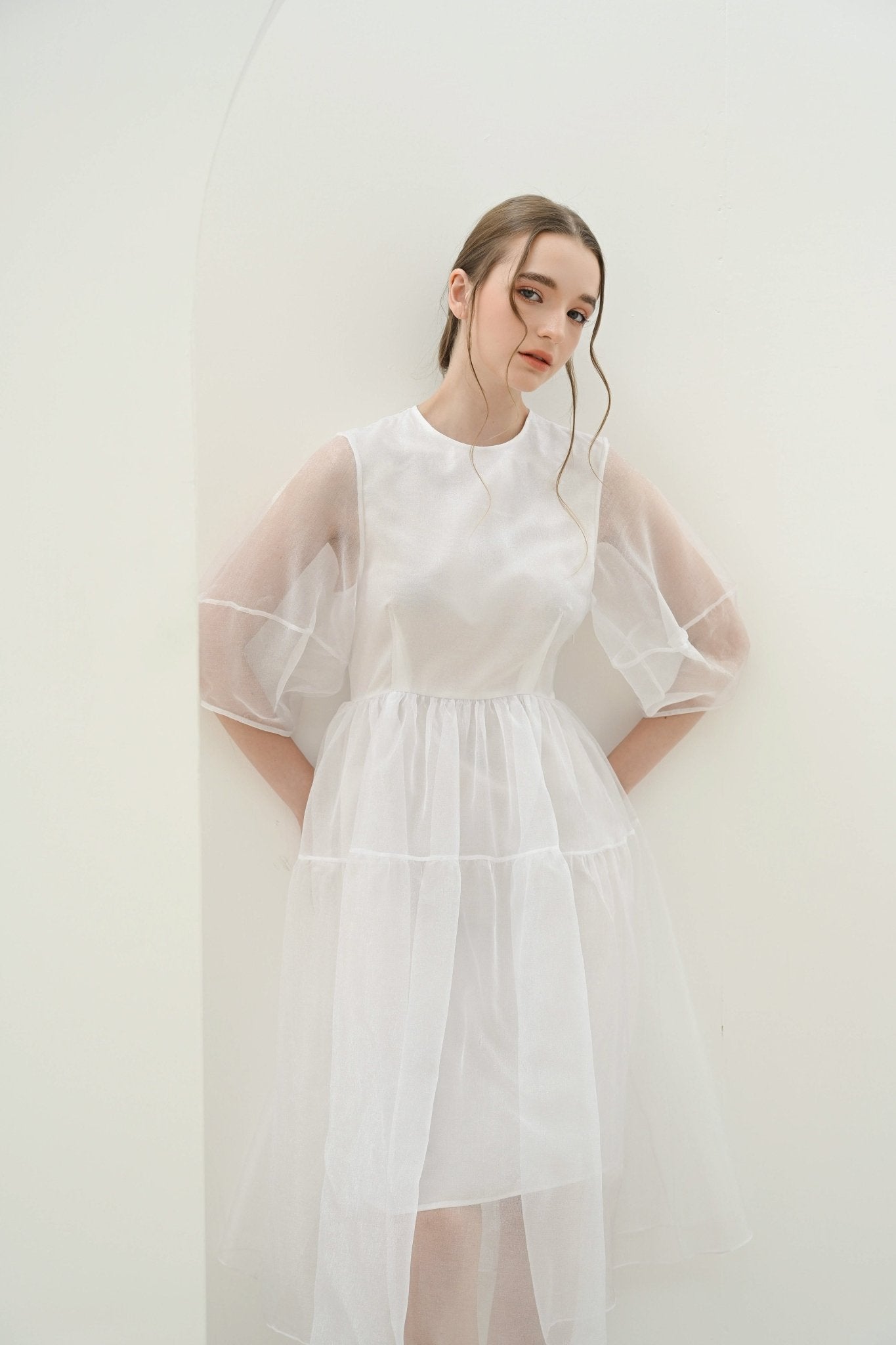 Marika Dress - Pearl
