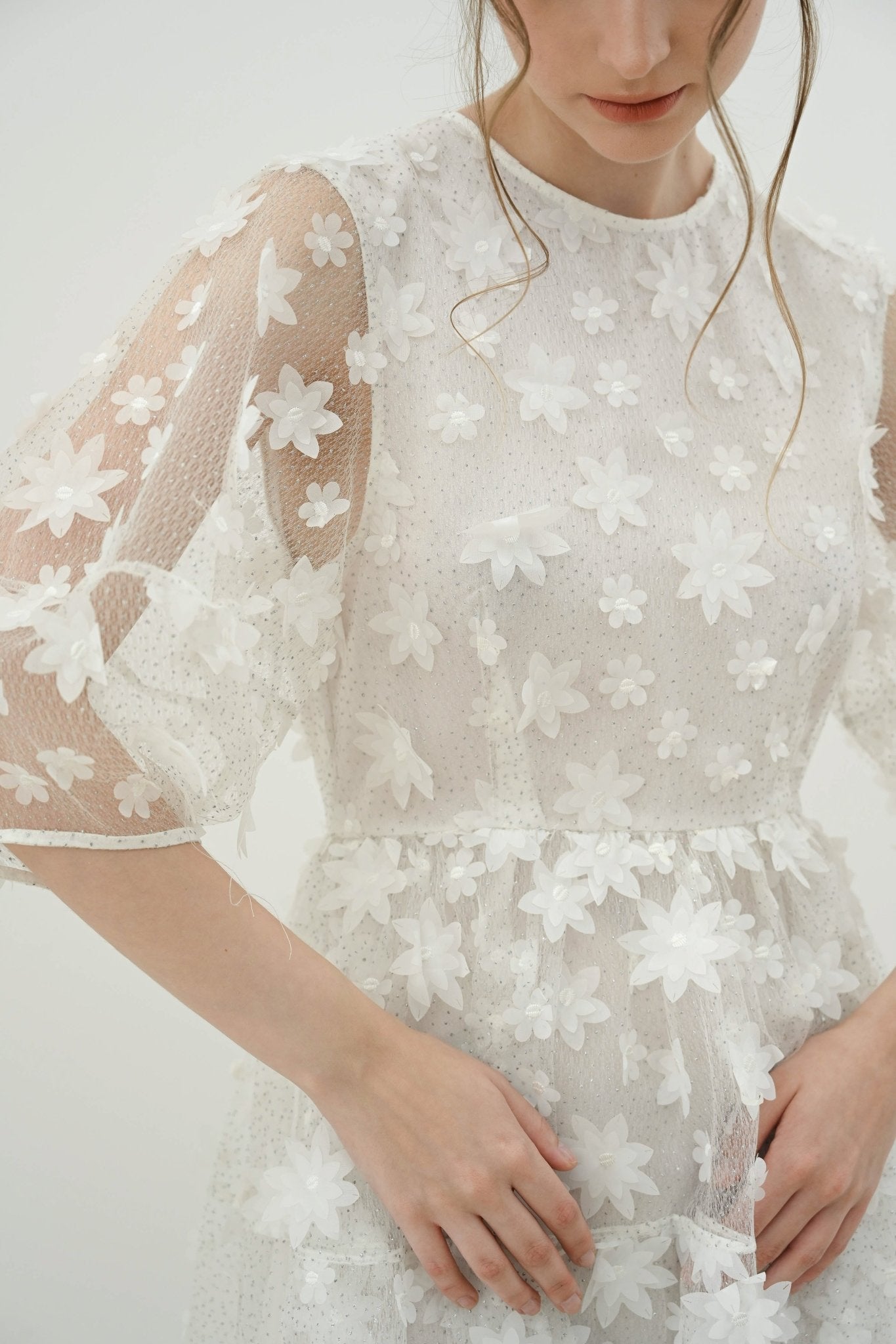Marika Signature Dress - Lily White